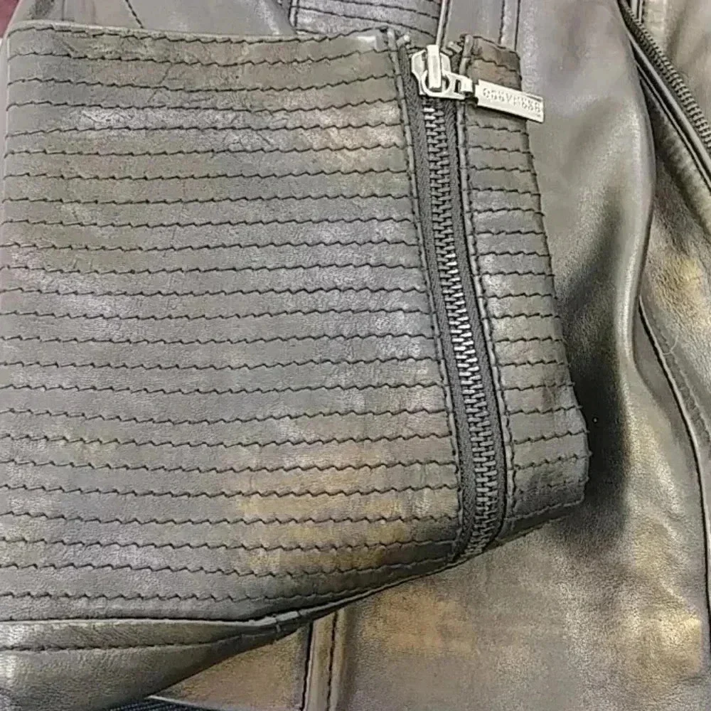 Bernardo Bronze Infused Black Jacket‎
